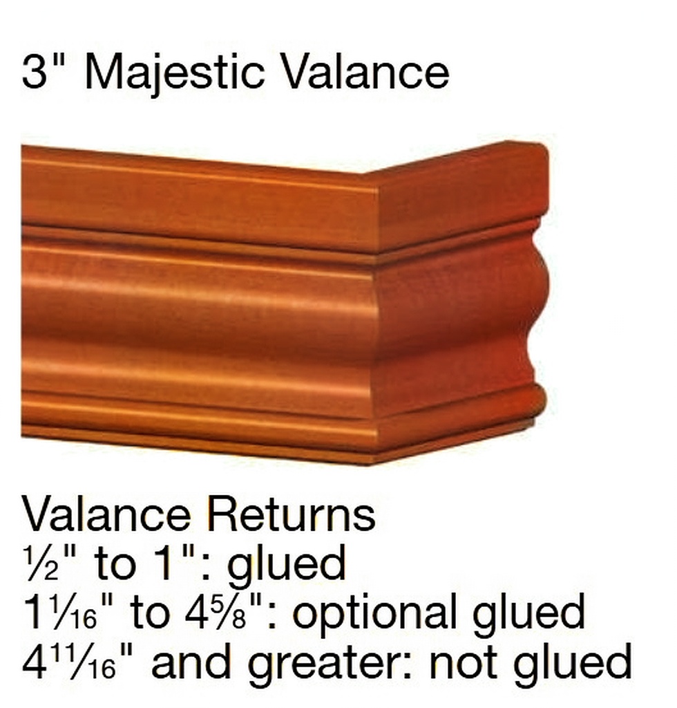 3" Majestic Valance